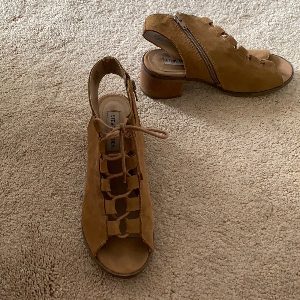 Steve Madden lace up heels size 7.5